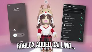 ROBLOX JUST ADDED CALLING😱 (IS ROBLOX RUINED?)