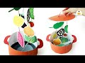 채소놀이, 야채놀이｜어린이집 교구 만들기｜Vegetable craft ideas for preschoolers｜Kids crafts