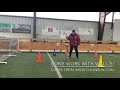 Distance and directional work with clean run cones