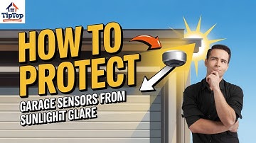 Fixing Garage Door Sensor Issues Caused by Sunlight | Expert Tips by Tip Top Garage Doors Nashville