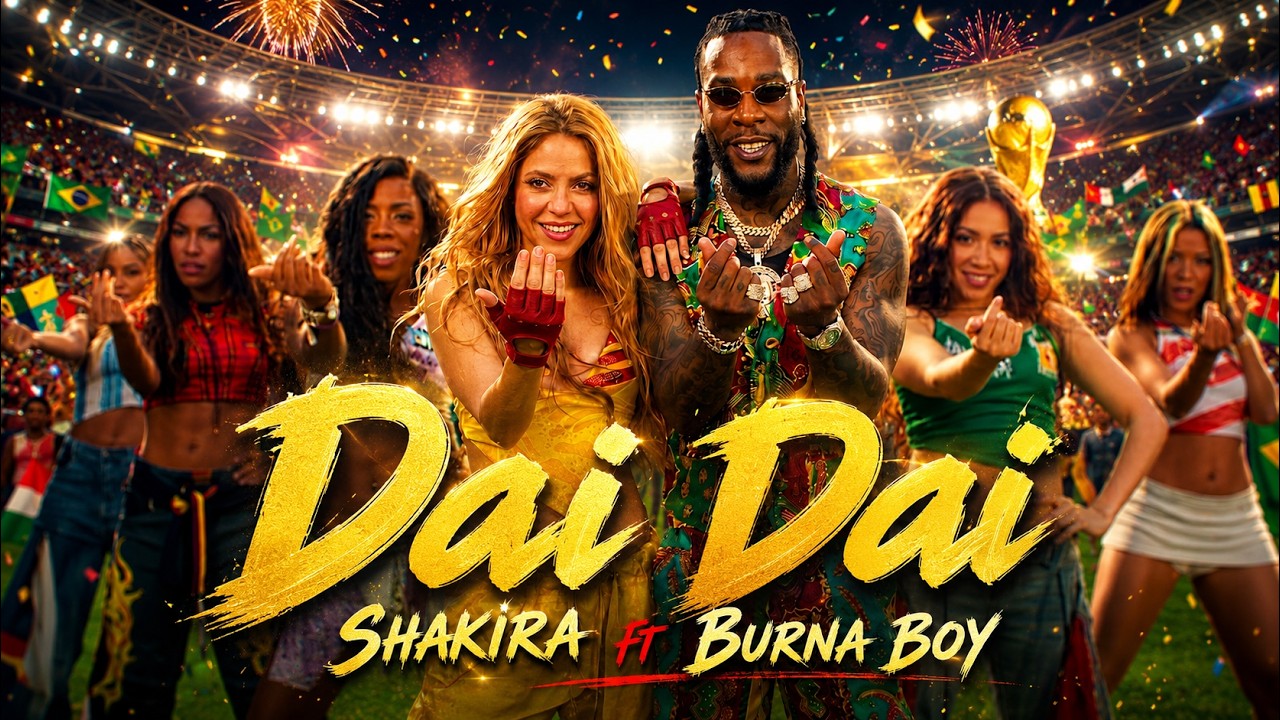 Shakira & Burna Boy - Dai Dai ” (FIFA World Cup 2026™) [Official Music Video]