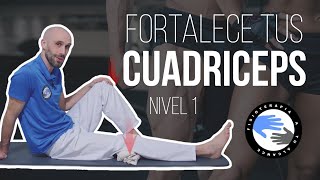 🦵Ejercicios para fortalecer cuadriceps en casa NIVEL 1