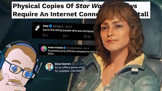 Twitter “Gamers” Defend Star Wars Outlaws Requiring Internet to Install the Game