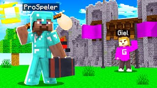 PRO SPELER VERHUIST NAAR GEEL STAD In Minecraft (Survival)