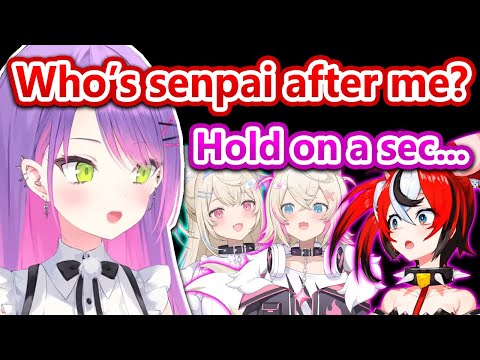 Bae & FuwaMoco Almost Got Skipped By Hajime During "Senpai" Introduction...