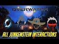 Overwatch - All Junkenstein Interactions [2016 Edition]