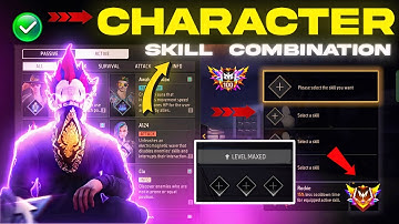 Best character combination in Free Fire | Skill Combination in Free Fire
