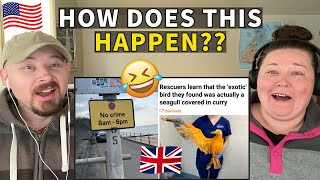 Americans React to Hilarious Out-Of-Context British Memes