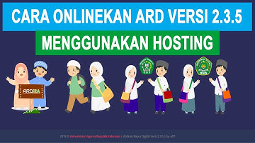 Cara Onlinekan ARD Versi 2.3.5 versi terbaru menggunakan hosting