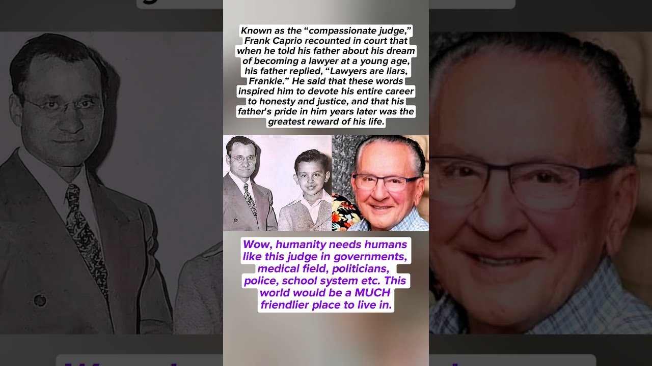 Frank Caprio S Tearful Confession I Let My Father Down 
