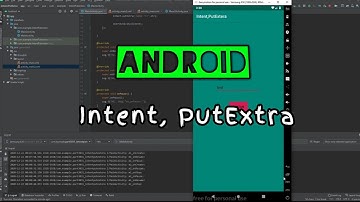 Android _ Intent, putExtra