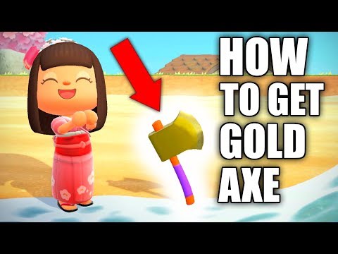 COMMENT OBTENIR Or Ax dans Animal Crossing New Horizons