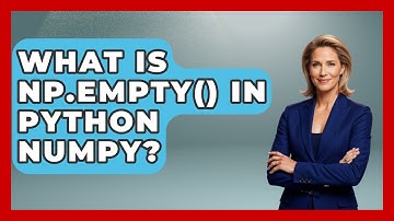 What Is Np.empty() In Python NumPy? - Python Code School