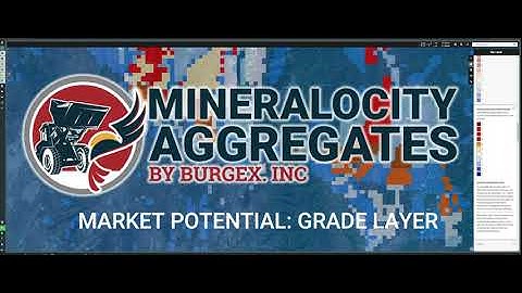 MINERALOCITY AGGREGATES: MARKET POTENTIAL GRADE
