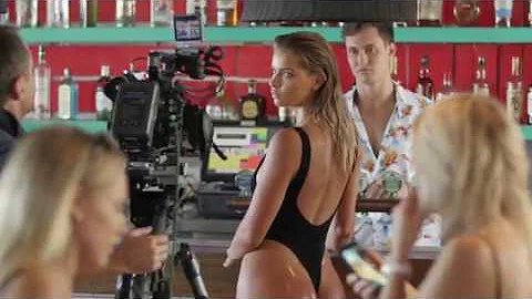 'The Linda' Swimsuit Crocodile Dundee  BTS