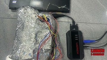 How to Use LAUNCH X431 ECU&TCU Programmer Clone the BOSCH Computer (Buck 6T30)