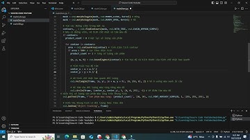 Hướng dẫn viết code chương trình phát hiện màu sắc đếm sản phẩm với thư viện OpenCV  #plc #python