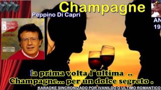 Champagne - Peppino Di Capri - karaoke chords