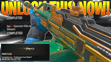 How to Complete ALL MW3 Season 5 Week 7 Challenges FAST! How to Unlock the IRON CLAD BLUEPRINT FAST!
