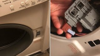 REPLACING “washer door lock switch”(frigidaire electrolux kenmore crosley ge)131763202 131763256