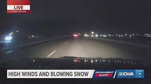 High wind, blowing snow expected to impact morning commutes | 5:02 a.m. update