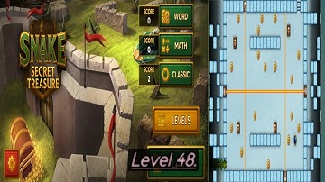 Snake Secret Treasure Iceland Level 48. Walkthrough Gameplay 