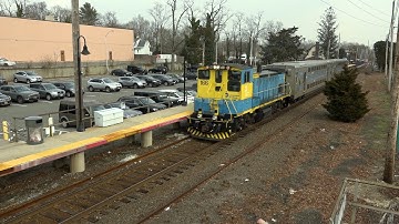 Classic EMD Throttling Sounds from MP15AC 166 - LIRR YPD Move Through Northport