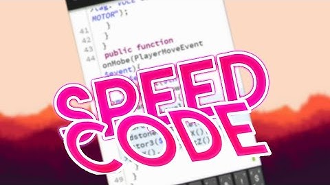Speed Code #1 - MotorAPI