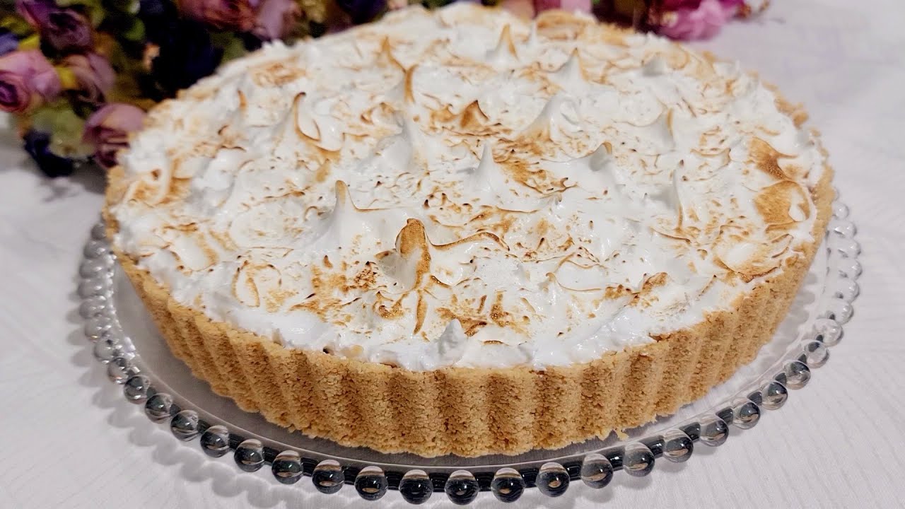 Без духовки, очень простой и вкусный лимонный пирог!