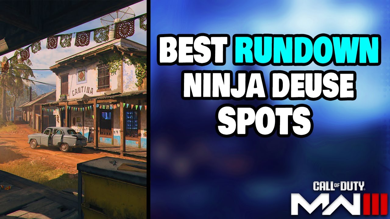 Best Rundown Ninja Defuse Spots in Modern Warfare 3!