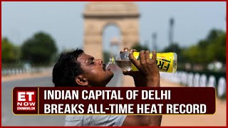 Delhi Temperature Hits 52.9˚C: Delhi L-G Saxena Directs Paid Break For Labourers | Heatwave Alert by ET NOW 1,429 views 4 hours ago 10 minutes, 13 seconds