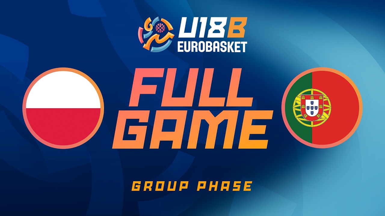 Group Phase | Poland v Portugal | Full Basketball Game | FIBA U18 EuroBasket 2026 Division B