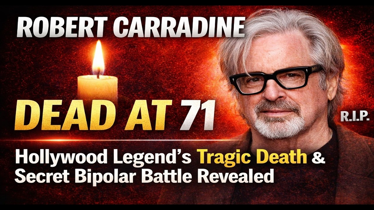Robert Carradine Dead at 71 | Hollywood Legend’s Tragic Death & Secret Bipolar Battle Revealed 💔