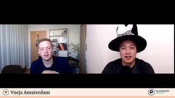 Q&A with Alexander Lichter at Vuejs Global (Amsterdam)