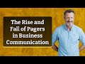 The Rise and Fall of Pagers in Business Communication