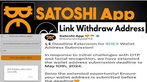 OpenEX Airdrop Link wallet Address Date Extend||OpenEx Withdraw Update||Satoshi Mining app