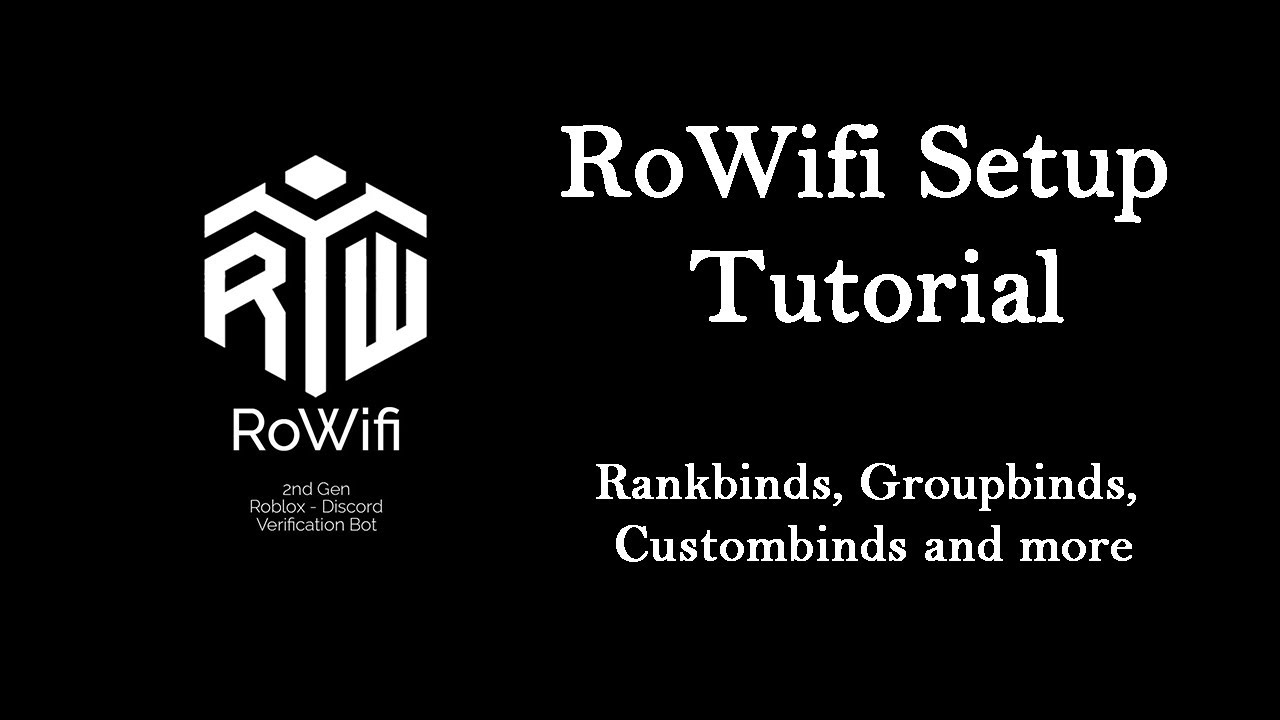 Introducing RoWifi, 2nd Gen Roblox-Discord Verification Bot - Community  Resources - Developer Forum