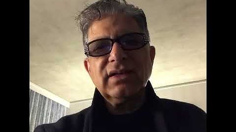 Deepak Chopra on inflammation, Microbiome and Viome