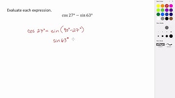 Using the Complementary Angles Theorem