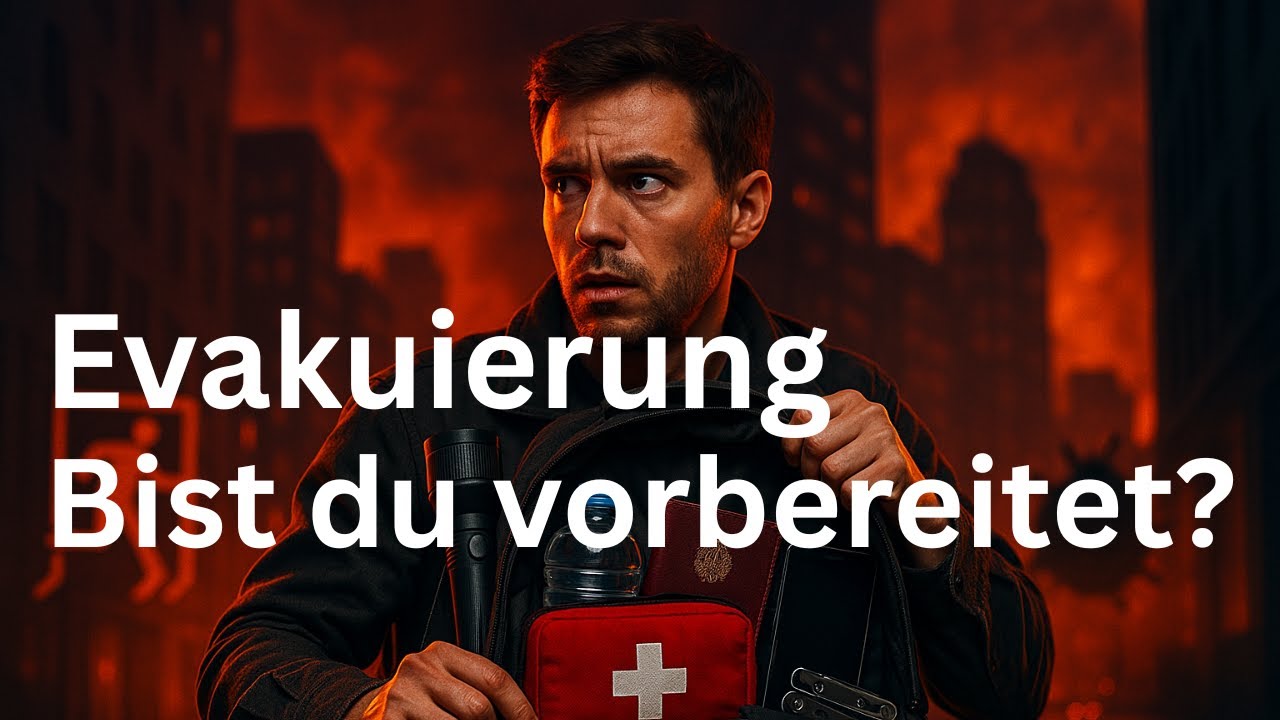 Notfallrucksack packen: Urbaner Evakuierungs-Guide 2025 🚨 | Schritt-für-Schritt