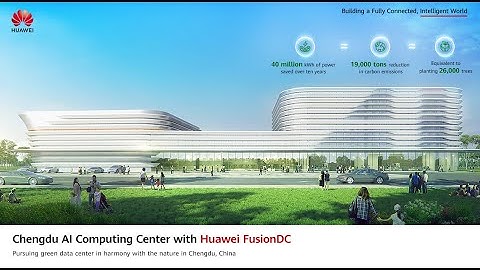 Building a Green Data Center- Chengdu AI Computing Center