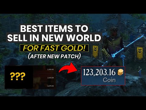 Best New World Items You Can Sell For Quick Gold After Patch! (Sell These Now)