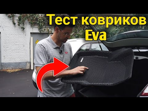 Видео: Тест 3d ковриков для автомобиля. Обзор автоковриков с сотами Eva для Ford Focus