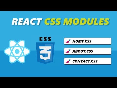 Video: Cum folosesc modulele în react CSS?