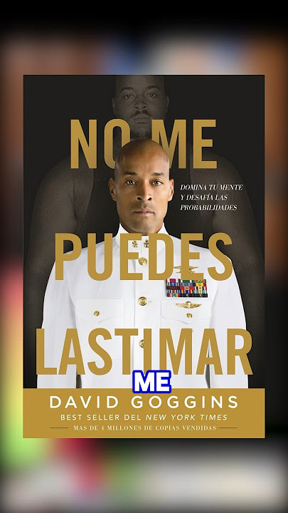 NO ME PUEDES LASTIMAR DE DAVID GOGGINS #davidgoggins #librosrecomendados  #desarrollopersonal 