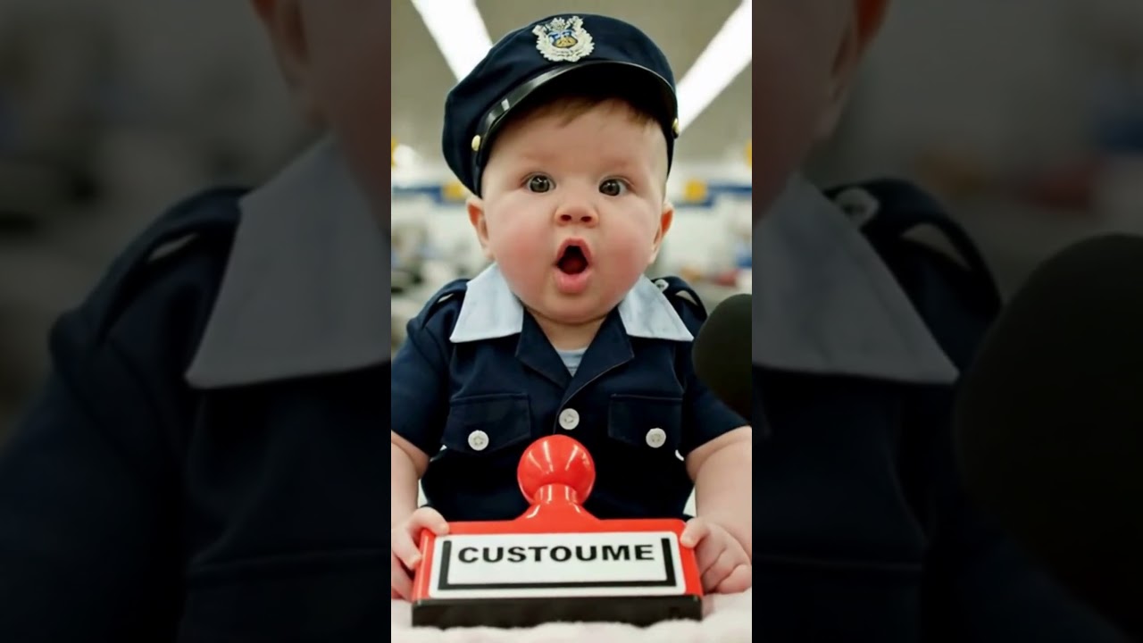 Baby Customs Officer Goes Viral For A Reason. Part 27
