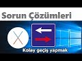 Macos ve windows arasında geçiş yapma #ÇÖZÜMÜ
