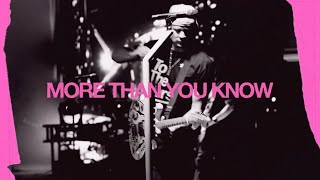 Смотреть клип Blink-182 - More Than You Know (Official Lyric Video)