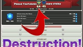 Clash of Clans - Mini Youtube Clans Strikes In War! Episode 2 "Destruction" screenshot 5