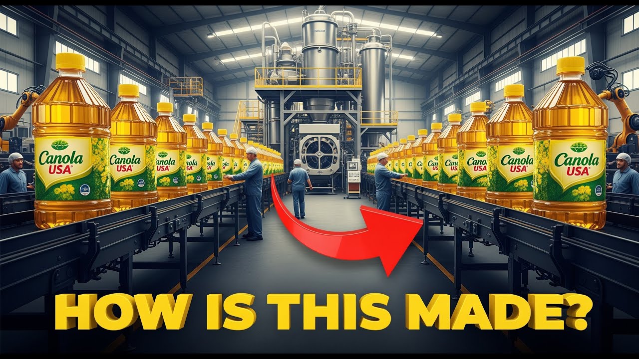 Inside The World’s Biggest Cooking Oil Factory Mass Production Full  Process
